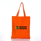 Custom Recycled Cotton Tote Bag – Eco-Friendly Promotional Shopping Bags With Logo Printing