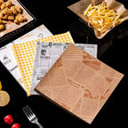 Custom FDA Compliant Greaseproof Wrapping Paper | 10,000 MOQ, 7 Materials, Full Color