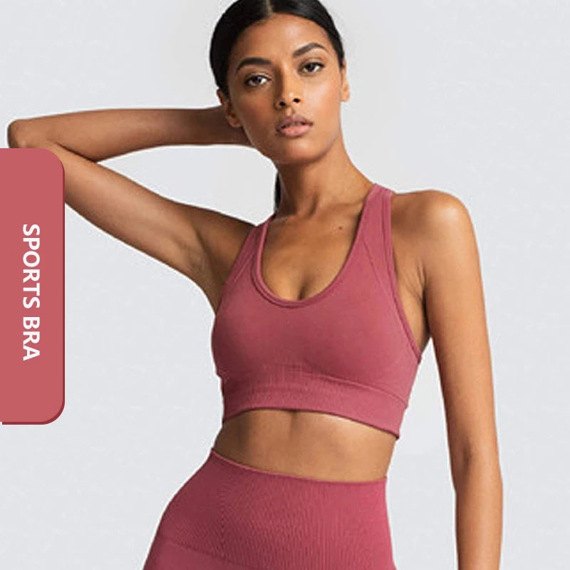 Custom Seamless Gym Sets for Women (Yoga & Fitness Wear)