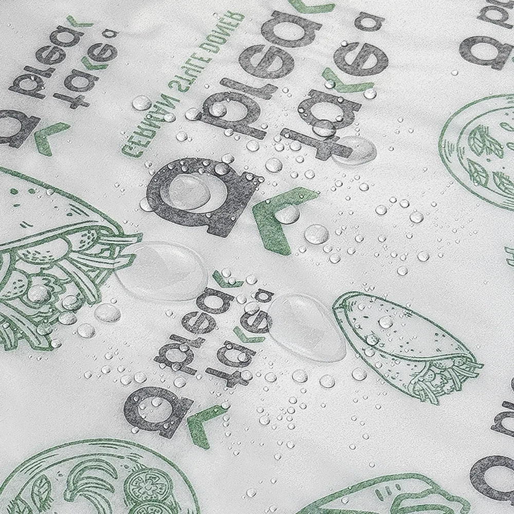 Custom Food Wrapping Paper | FDA Certified | Biodegradable PE Coated | Bulk