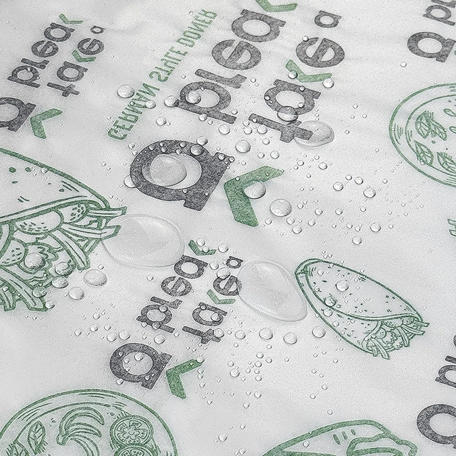 Custom Food Wrapping Paper | FDA Certified | Biodegradable PE Coated | Bulk