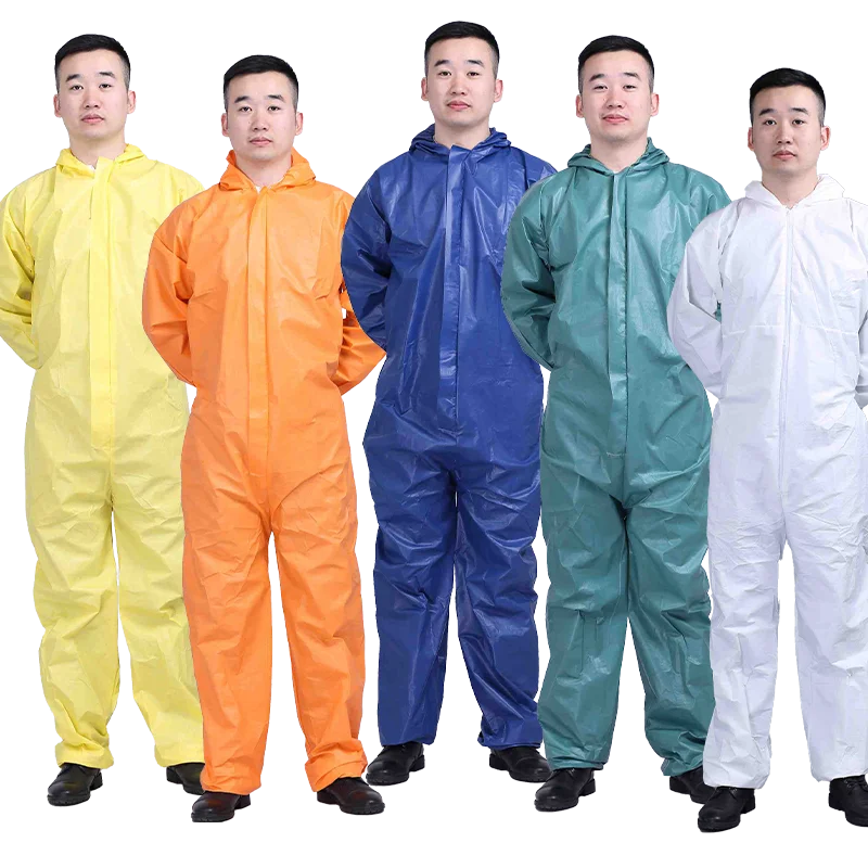 Safety Protective Disposable Coverall | Type 5 6 Waterproof