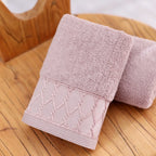 100% Pure Cotton Extra-Thick Face Towel | 120g | OEM Logo | 1 MOQ | Hotel Spa