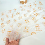 Custom Tissue Paper: 100 MOQ, 17gsm, Virgin Wood Pulp | Single-Color Logo Wrapping Paper