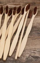 Wholesale 18cm Bamboo Toothbrush with Custom Logo | Bulk Hotel Amenities & Eco Giveaways