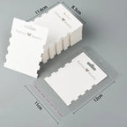 Custom Jewelry Display Cards with Embossing | MOQ 100 | 7-Day Lead Time