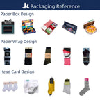 Custom Cotton-Bamboo Socks with Logo | MOQ 100 | 40-Day Lead Time