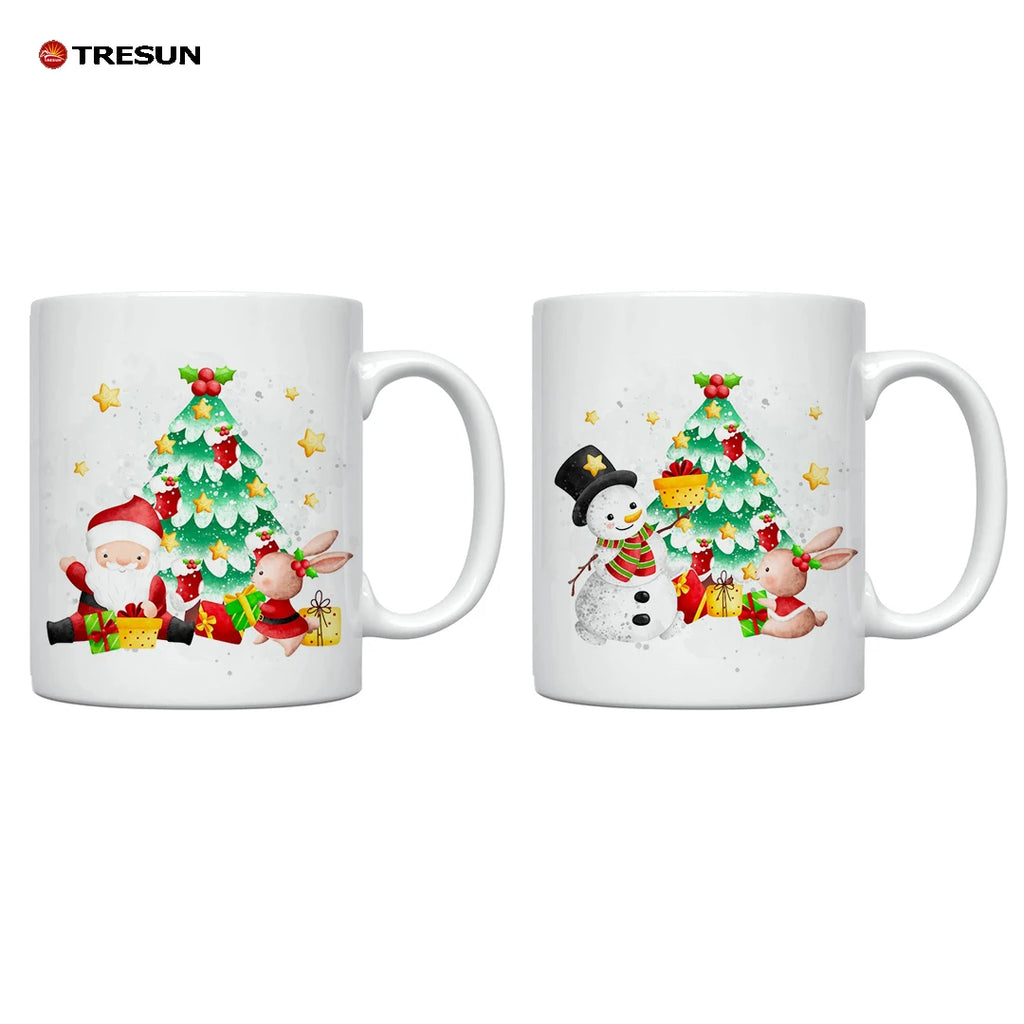 Custom Christmas Mugs 50 pcs | CE Certified