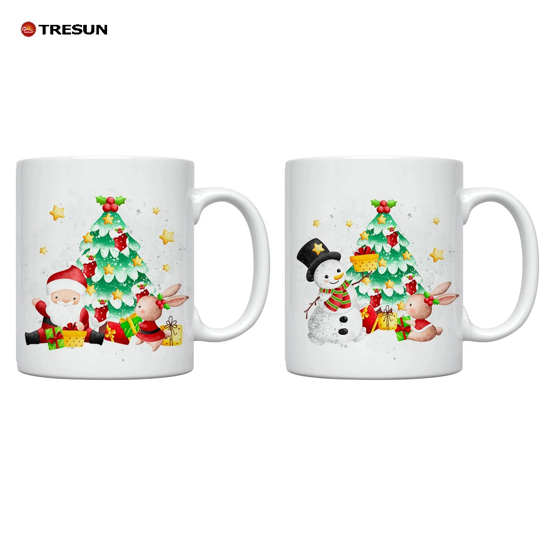 Custom Christmas Mugs 50 pcs | CE Certified