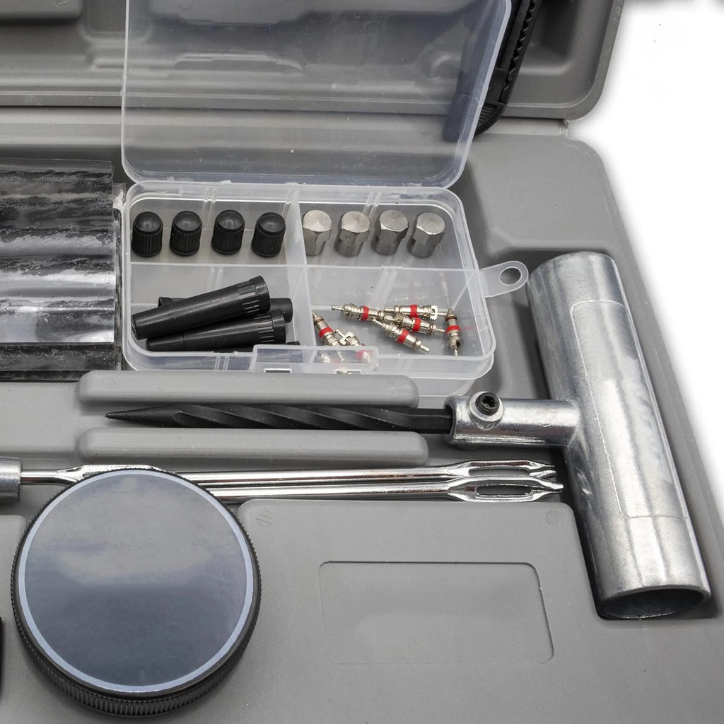 50-Piece Custom Tire Repair Tool Kit with Logo | MOQ 1 pc