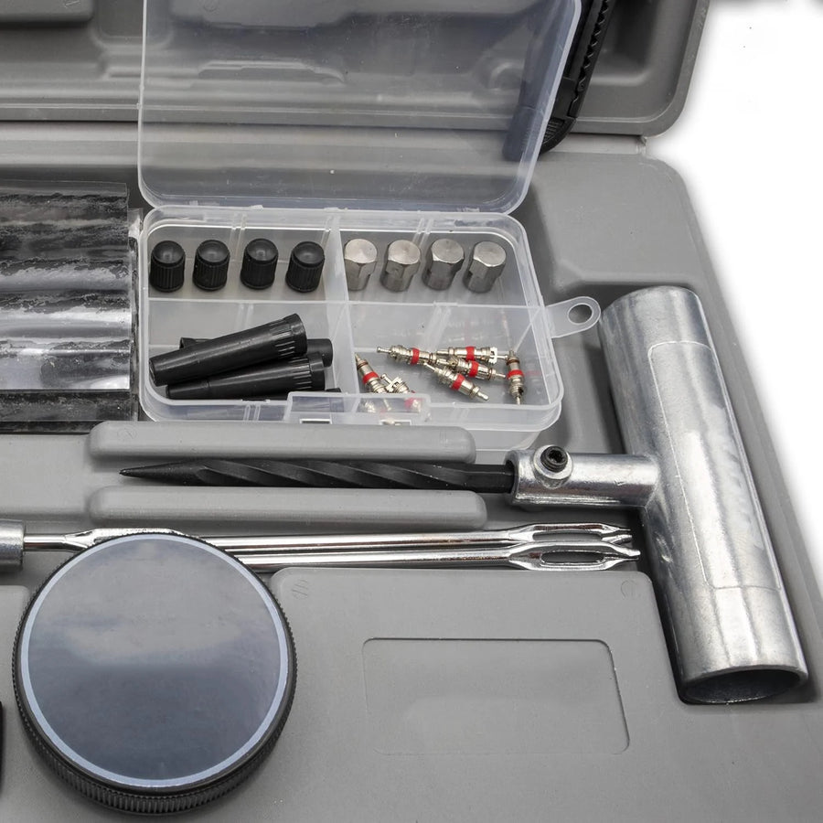 50-Piece Custom Tire Repair Tool Kit with Logo | MOQ 1 pc
