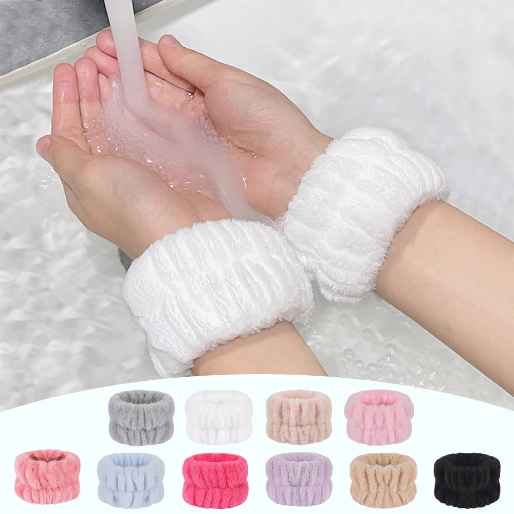 Custom Microfiber Wristbands | Spa, Beauty, Fitness | 100 Pcs MOQ
