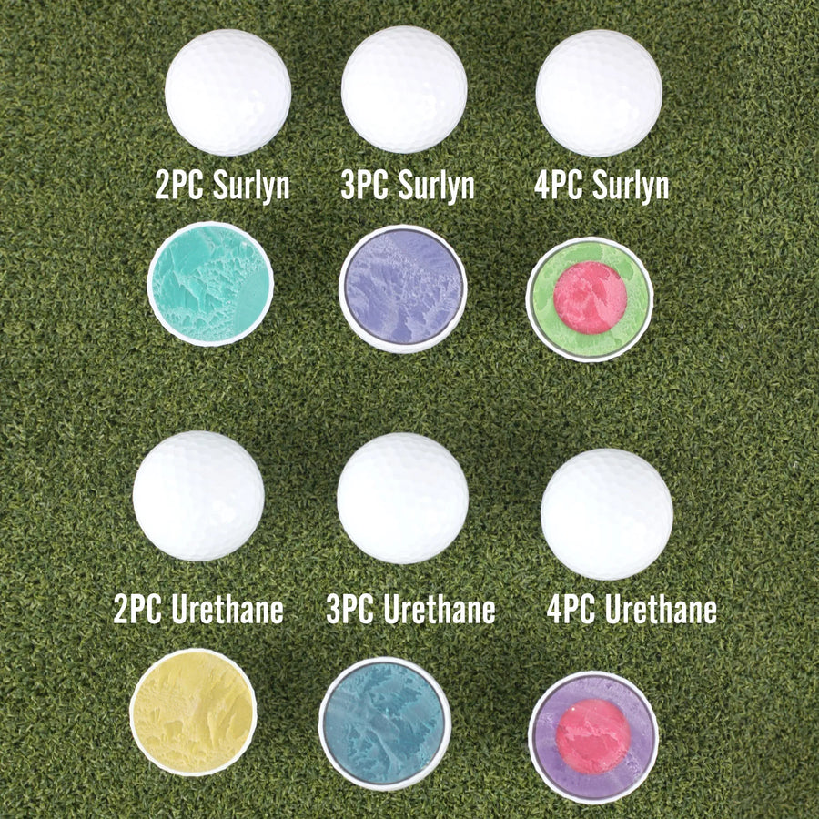 Custom Golf Balls with Logo – Surlyn 2/3/4 Piece, USGA Compliant
