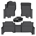 Nissan Frontier Crew Cab 2008-2021 Custom Fit All-Weather TPE Floor Mats