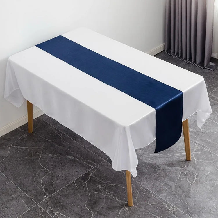 Satin Table Runners | 12×108 Inch | Stocked | MOQ 10