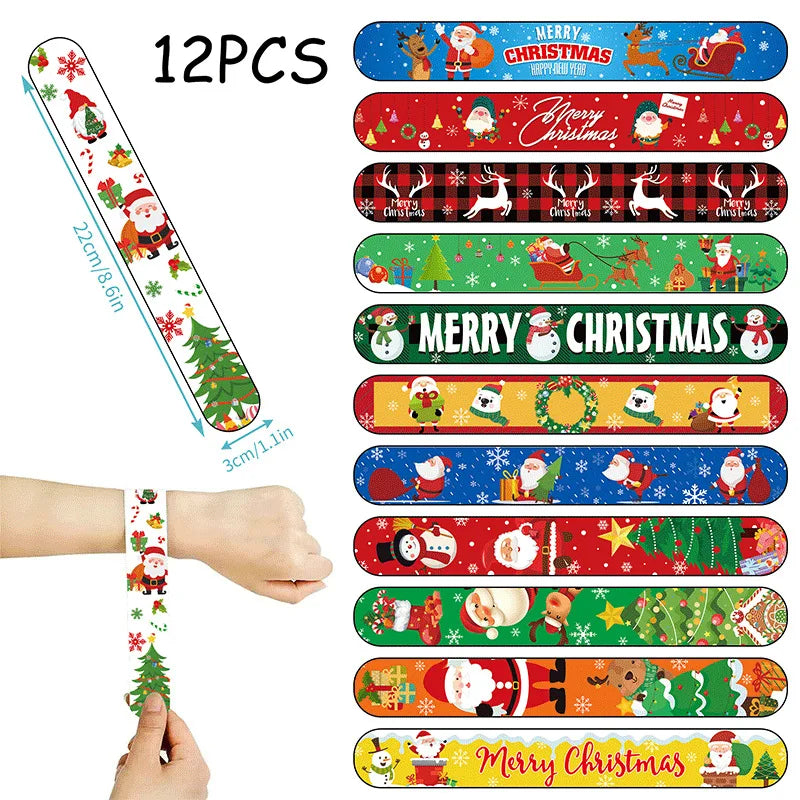 Custom Themed PVC Slap Bracelet Wristband for Party Favors | Kids