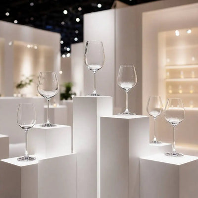 Vintage Crystal Wine Glasses: 500 MOQ, 14-Day Lead, LFGB Certified | Custom 500-1000ml Goblets