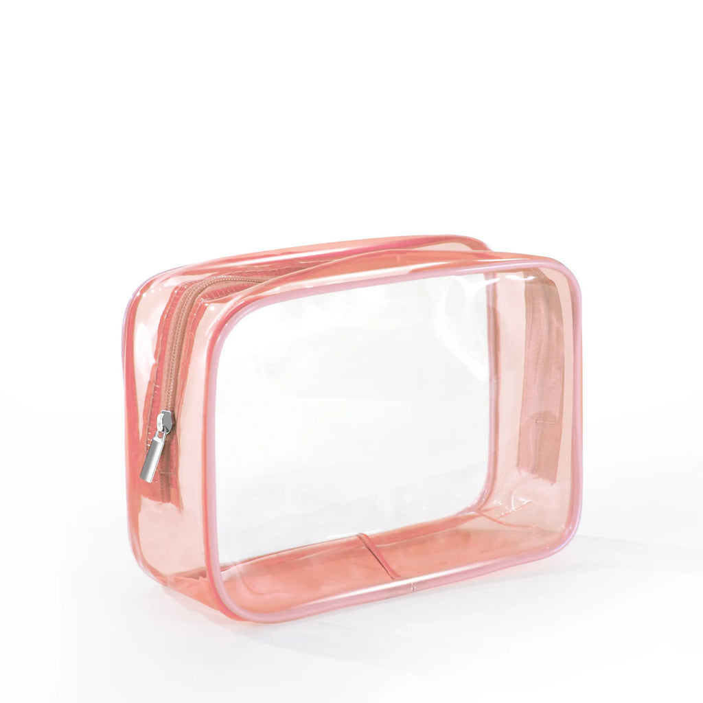 Custom PVC Cosmetic Bags with Logo | 100 MOQ Waterproof Wholesale
