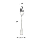 410 Stainless Steel Flatware Set | Mirror Polish | 50 MOQ | Modern Style
