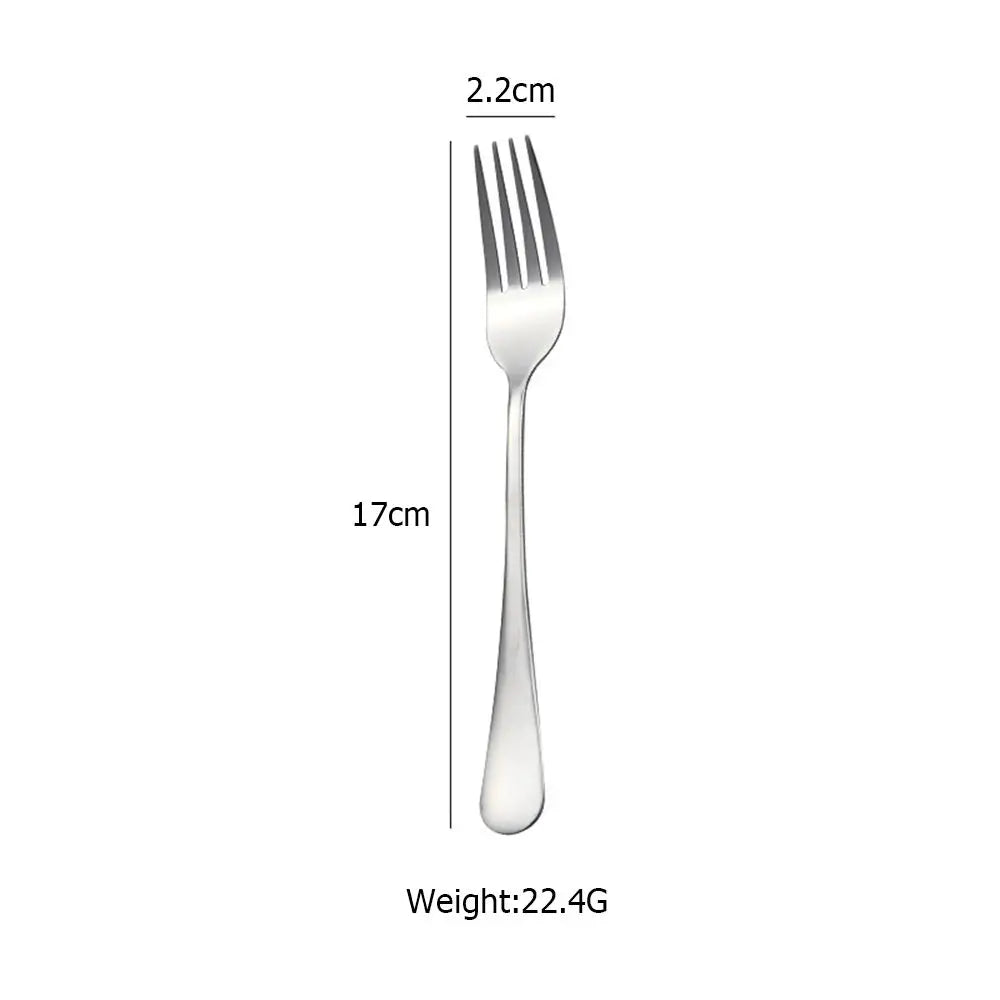 410 Stainless Steel Flatware Set | Mirror Polish | 50 MOQ | Modern Style