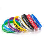 Custom Silicone Wristbands | Embossed | MOQ 100