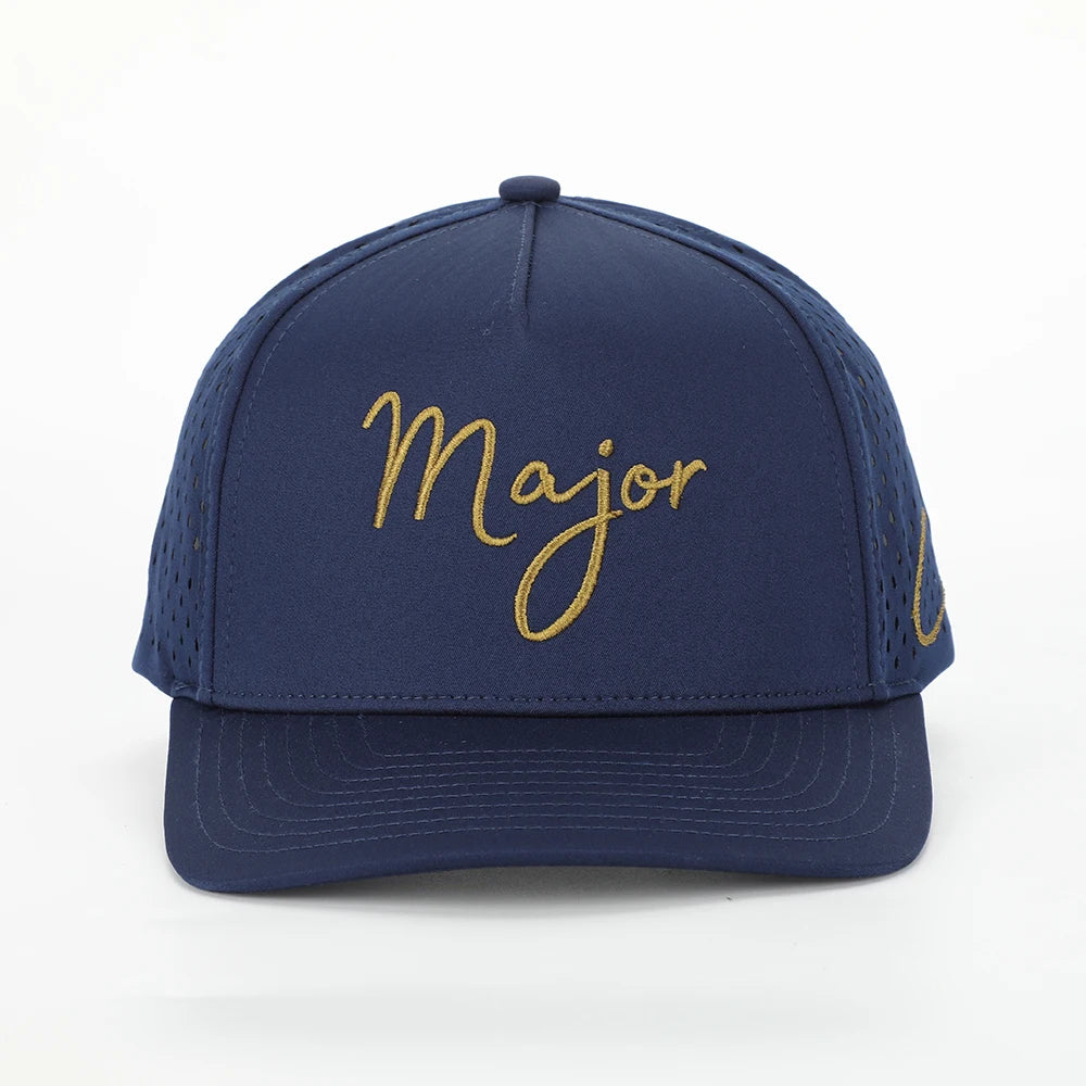 Custom 5 Panel Baseball Hat | Embroidered Logo Laser Cut MOQ 50