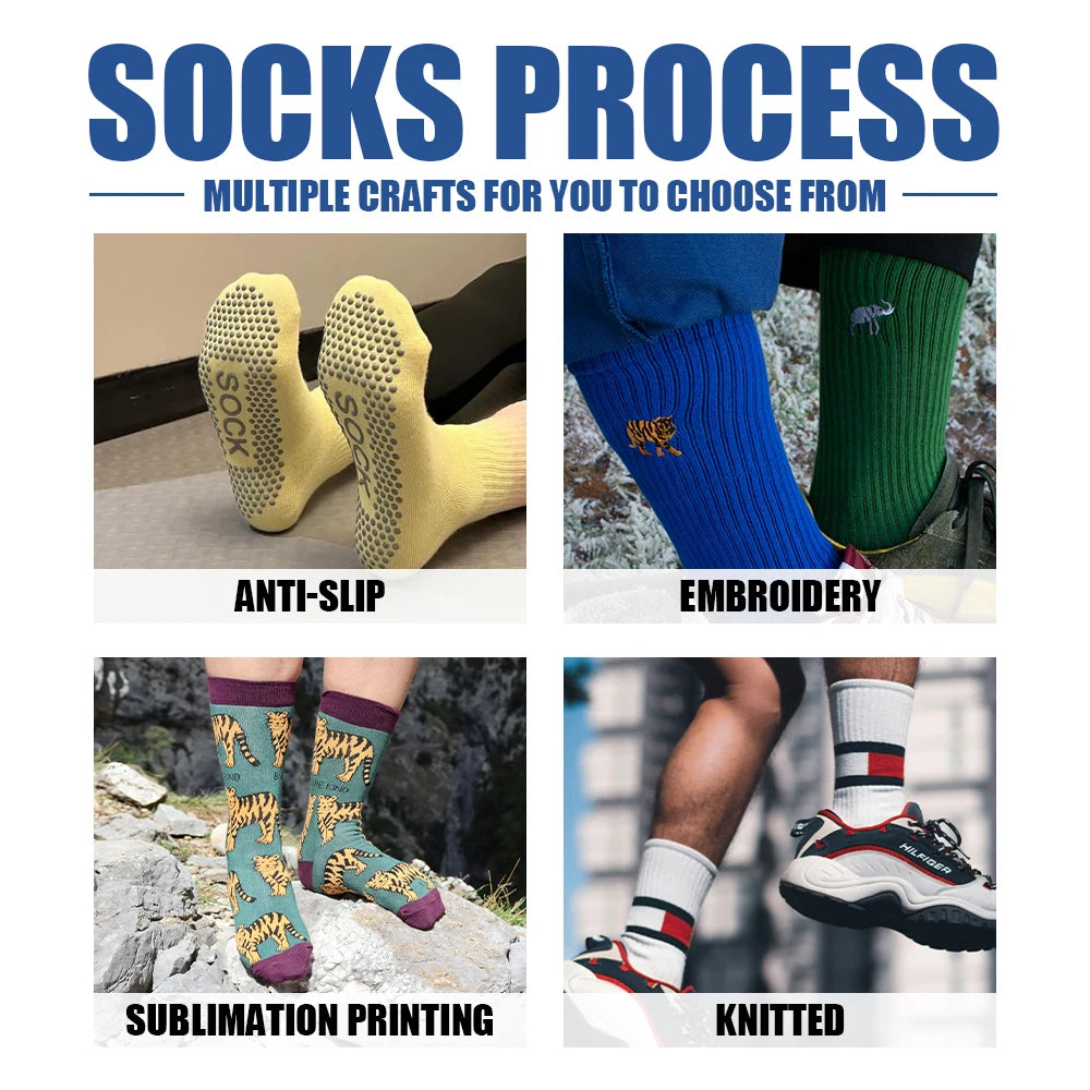 Custom Aero Cycling Socks with Logo | MOQ 100 pairs