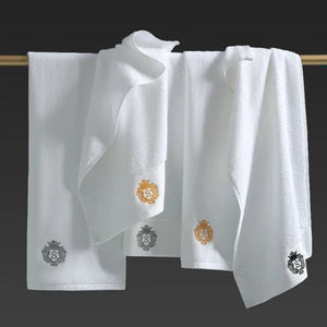 Custom Luxury Hotel Towel Set with Logo | 100 MOQ | OEKO-TEX