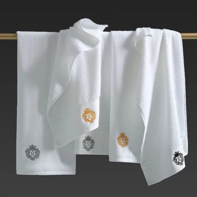 Custom Luxury Hotel Towel Set with Logo | 100 MOQ | OEKO-TEX