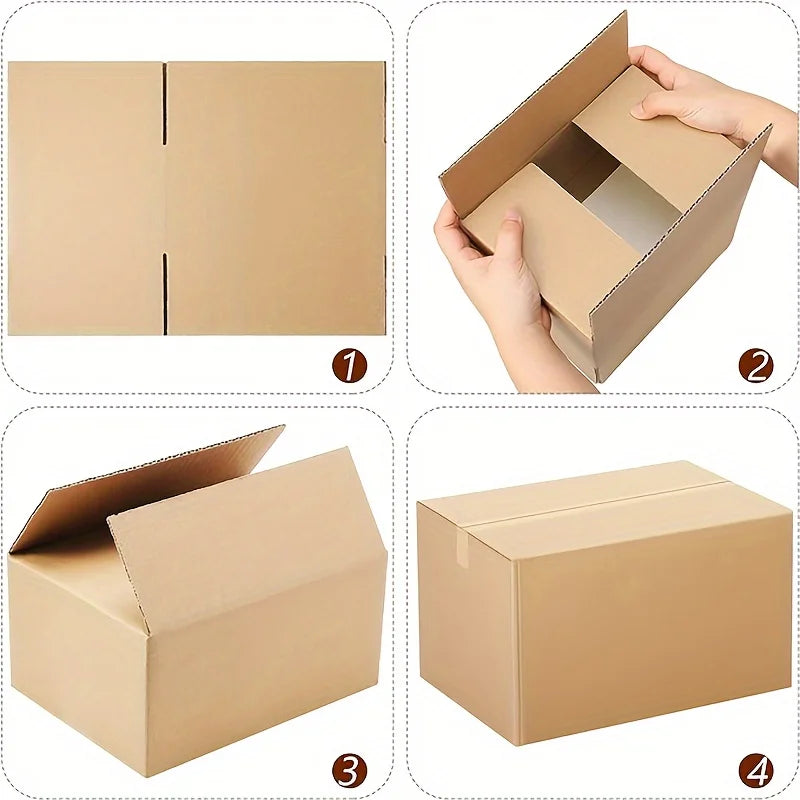 Custom Large Corrugated Shipping Boxes | Bulk Moving Cartons