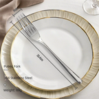 304 Stainless Steel Flatware Set | 300 MOQ | Super Mirror Polish | Custom