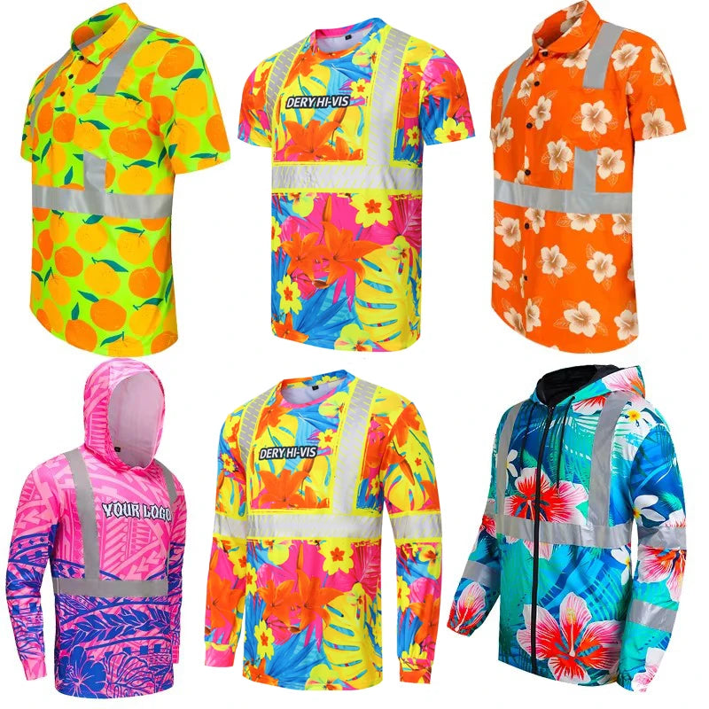 Custom EN ISO 20471 Class 3 Hi-Vis Workwear | Full Sublimation | 1pc MOQ