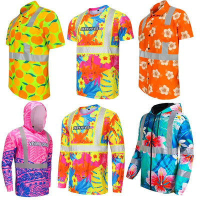 Custom EN ISO 20471 Class 3 Hi-Vis Workwear | Full Sublimation | 1pc MOQ