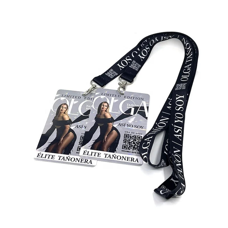 Custom PVC Event Badge 100pcs MOQ | Gold Foil, QR Code, Hologram | Staff ID & VIP Passes