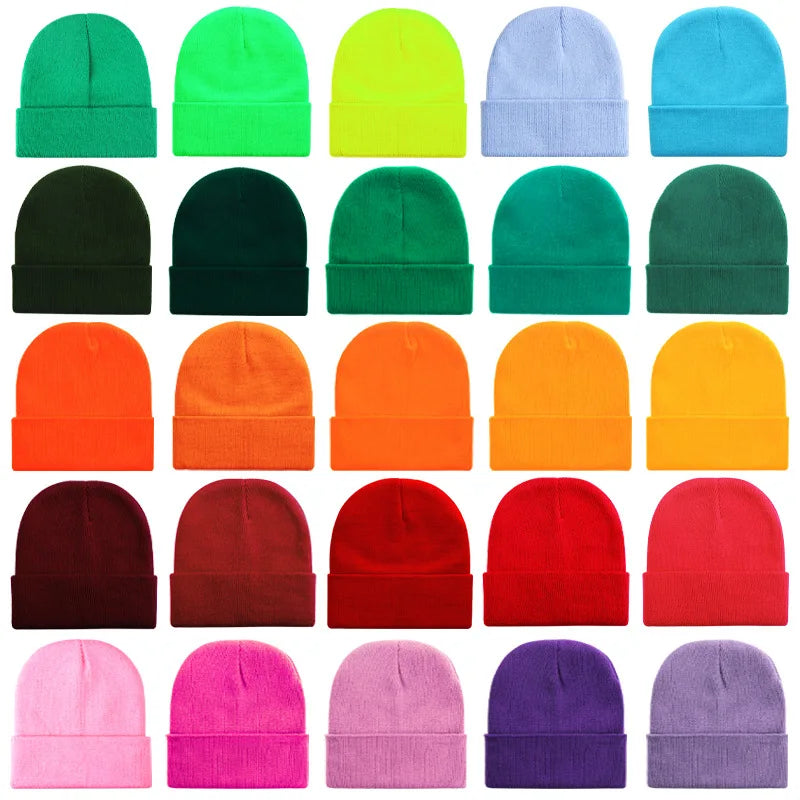 Custom Jacquard Knit Beanies with Logo | 30 MOQ Premium
