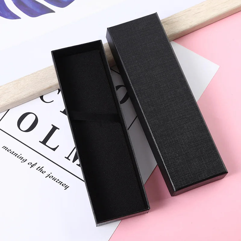 Custom Logo Cardboard Pen Packaging Boxes for Gift Presentation Cases