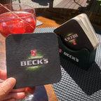 Custom Printed Paper Coasters with Logo | MOQ 500