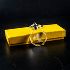 Custom Crystal Keychain with Engraving | MOQ 10 Pcs