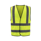ANSI Class 2 Reflective Safety Vest 200pcs MOQ | 5cm Tape, Custom Logo, 12 Colors for Construction
