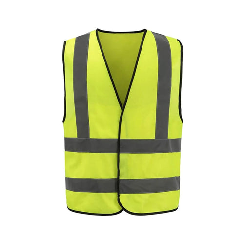 ANSI Class 2 Reflective Safety Vest 200pcs MOQ | 5cm Tape, Custom Logo, 12 Colors for Construction