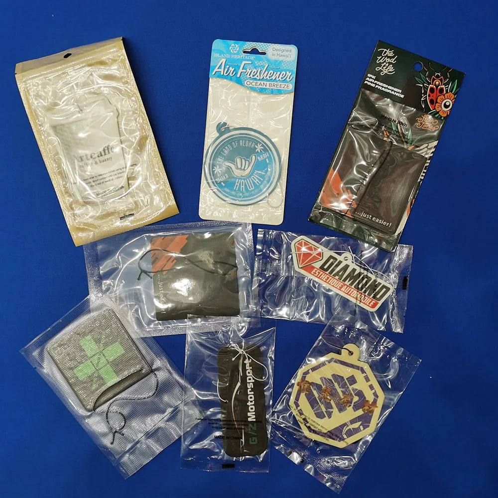 Custom Promotional Air Fresheners | 500 Pcs MOQ, 100+ Scents | Wholesale