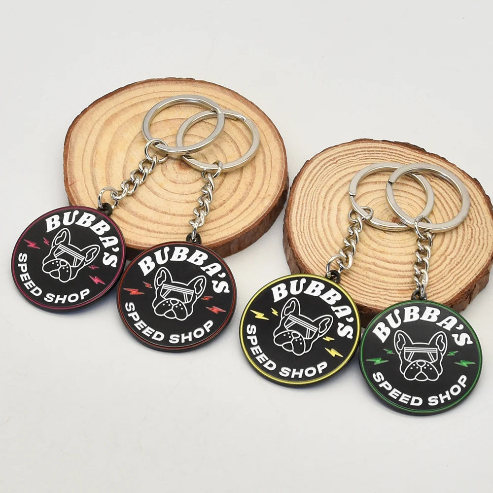 Custom Metal Keychain with Logo | Hard Soft Enamel