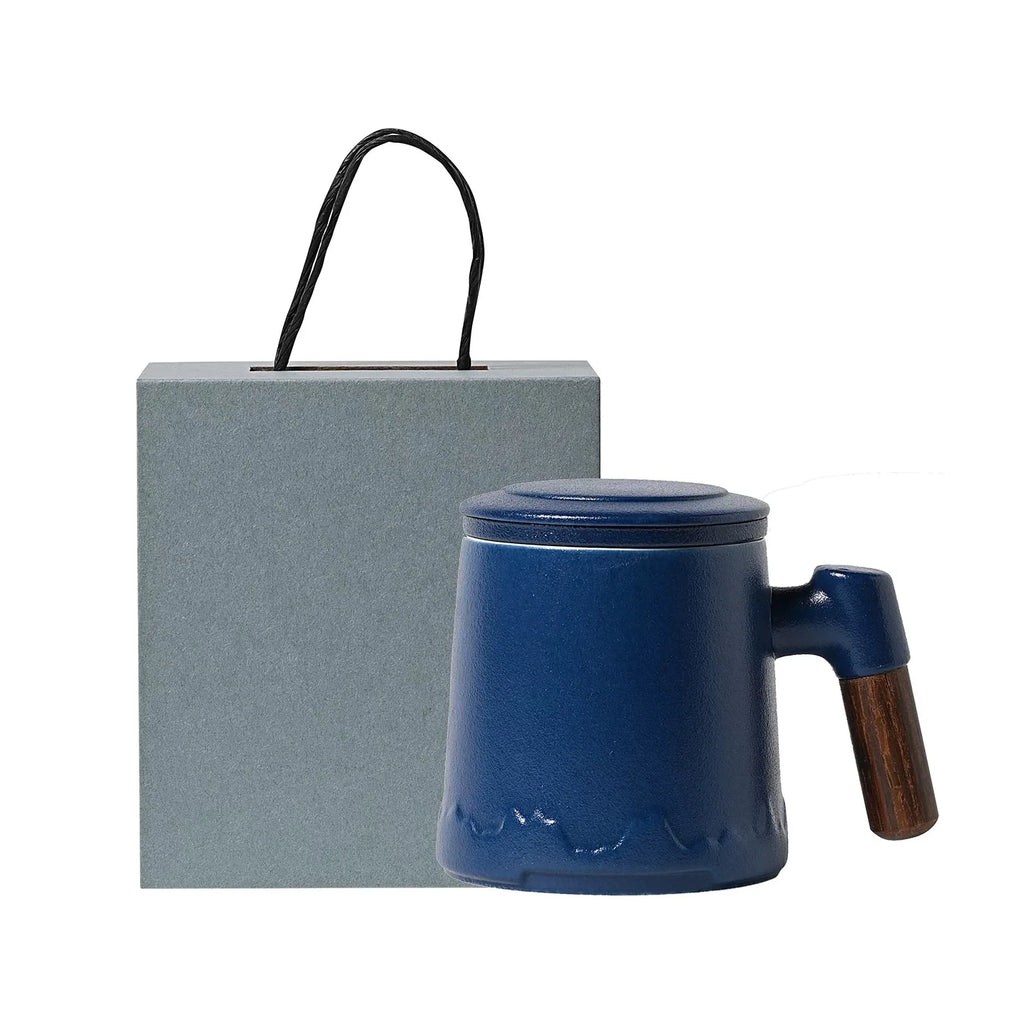 Custom Ceramic Mug Gift Set with Box | 50-Piece MOQ for Employee Recognition
