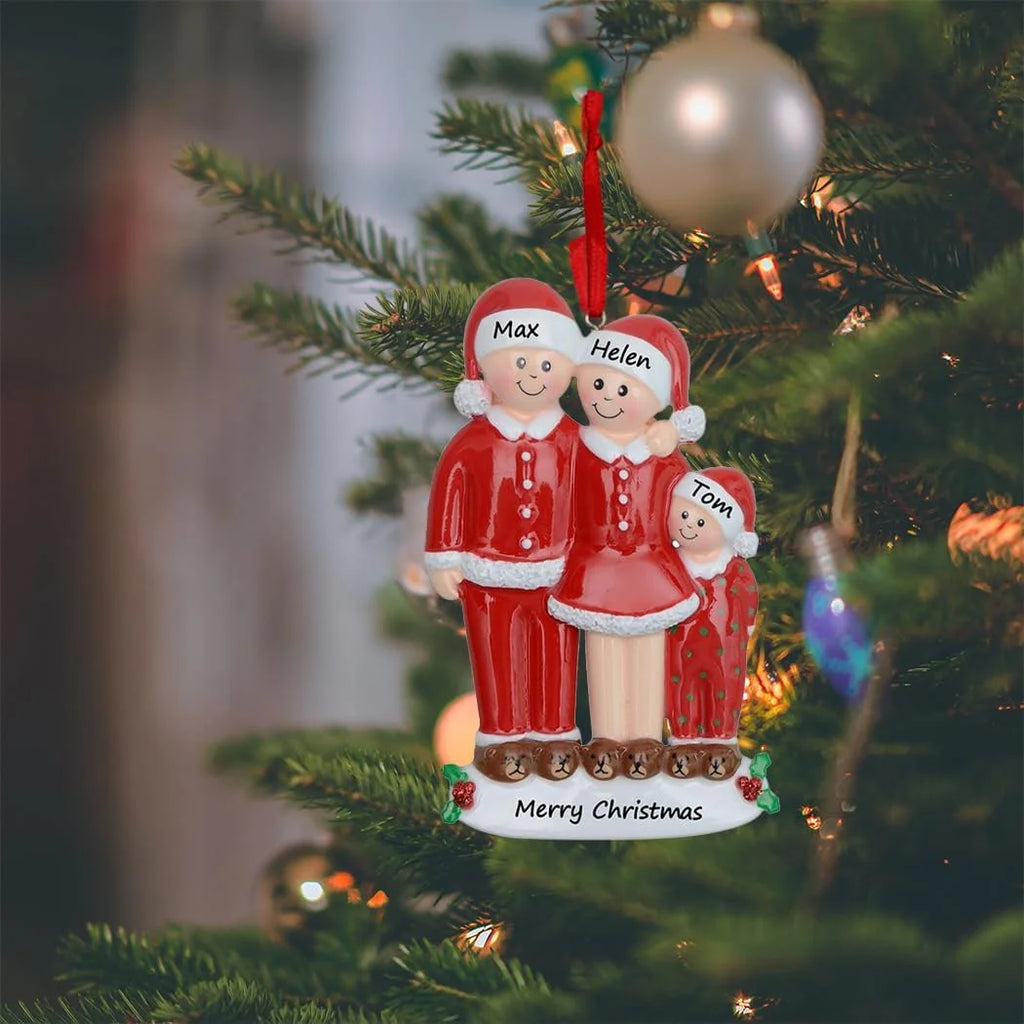 Personalized Family Christmas Ornaments with Names | MOQ 10