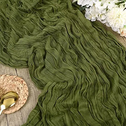 Cheesecloth Table Runners | OEKO-TEX | MOQ 1 | Luxury