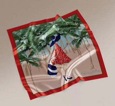 Custom Silk Scarves Factory Direct | 1-Piece MOQ & 31-Day Lead Time | 5 Sizes & 6 Hem Options