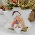 Custom Christmas Photo Baubles with Logo Wholesale | MOQ 50