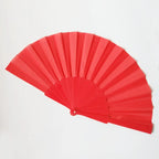 Hot Sale Custom logo Folding Hand Fans 13 Inch Large Folding Bamboo Hand Fan for Wedding