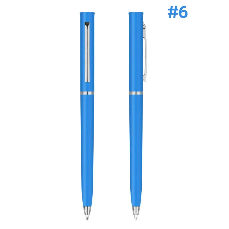 Custom Ballpoint Pens with Logo – 100 MOQ, UV Printing, 6g