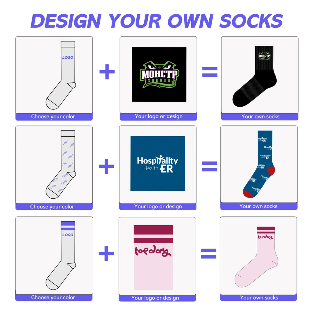 Custom Embroidered Anti-Slip Yoga Socks | Women's Grip Socks with Logo | Premium Studio Retail
